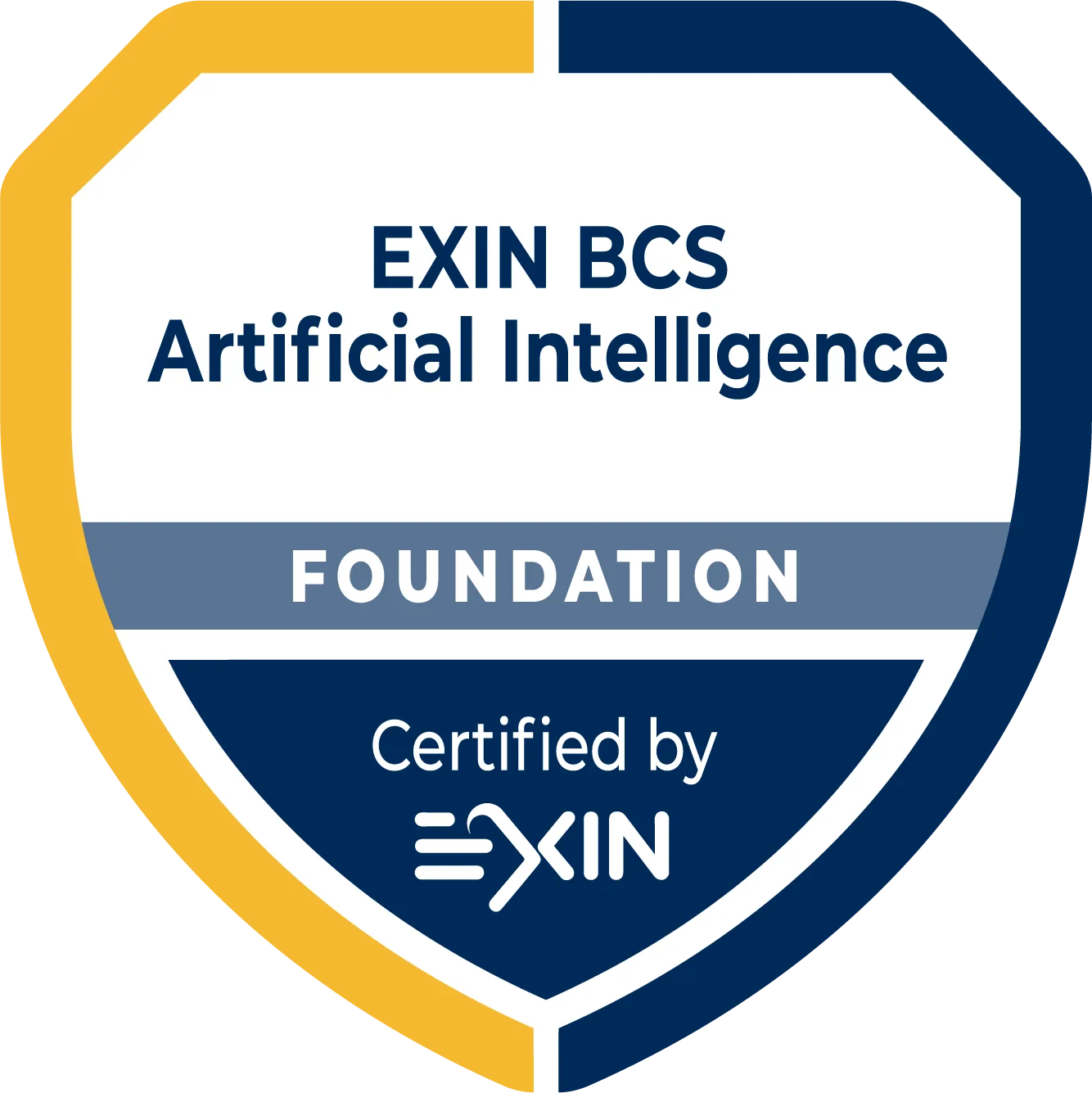 Accreditations 21 EXIN BCS Artificial Intelligence Foundation